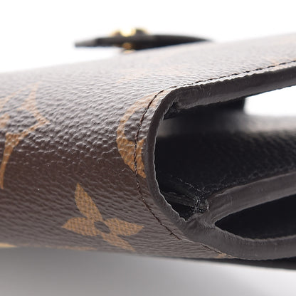 Louis Vuitton Monogram Pallas Compact Wallet Black 5 of 9