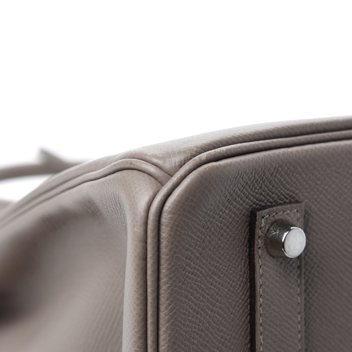 Epsom Birkin 35 Gris Asphalte