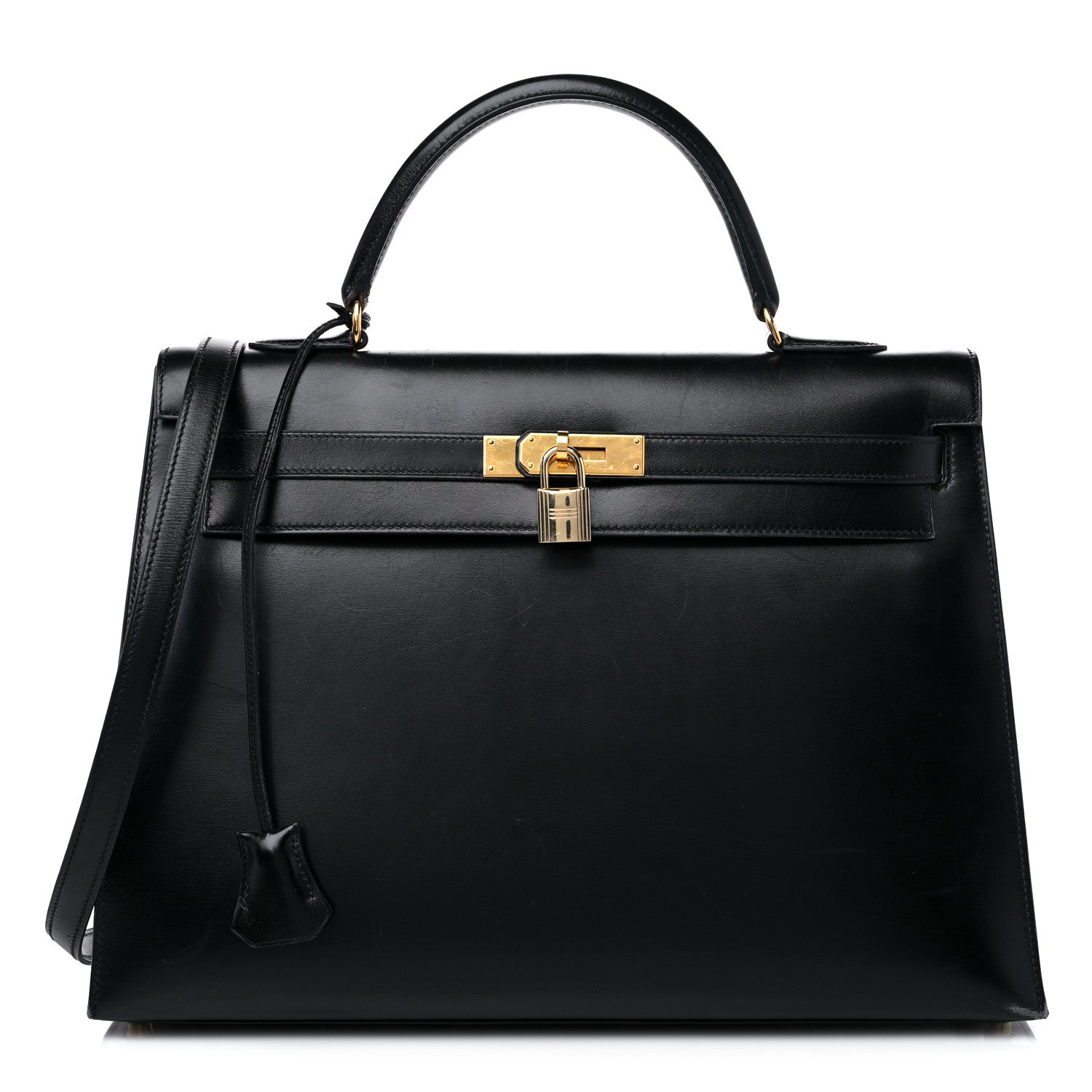 Hermes Box Kelly Sellier 35 Black 1 of 16