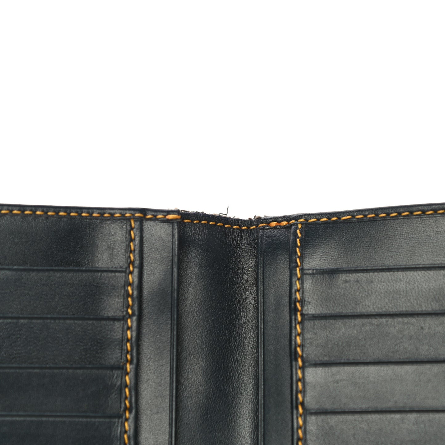 Monogram Saddle Wallet Navy