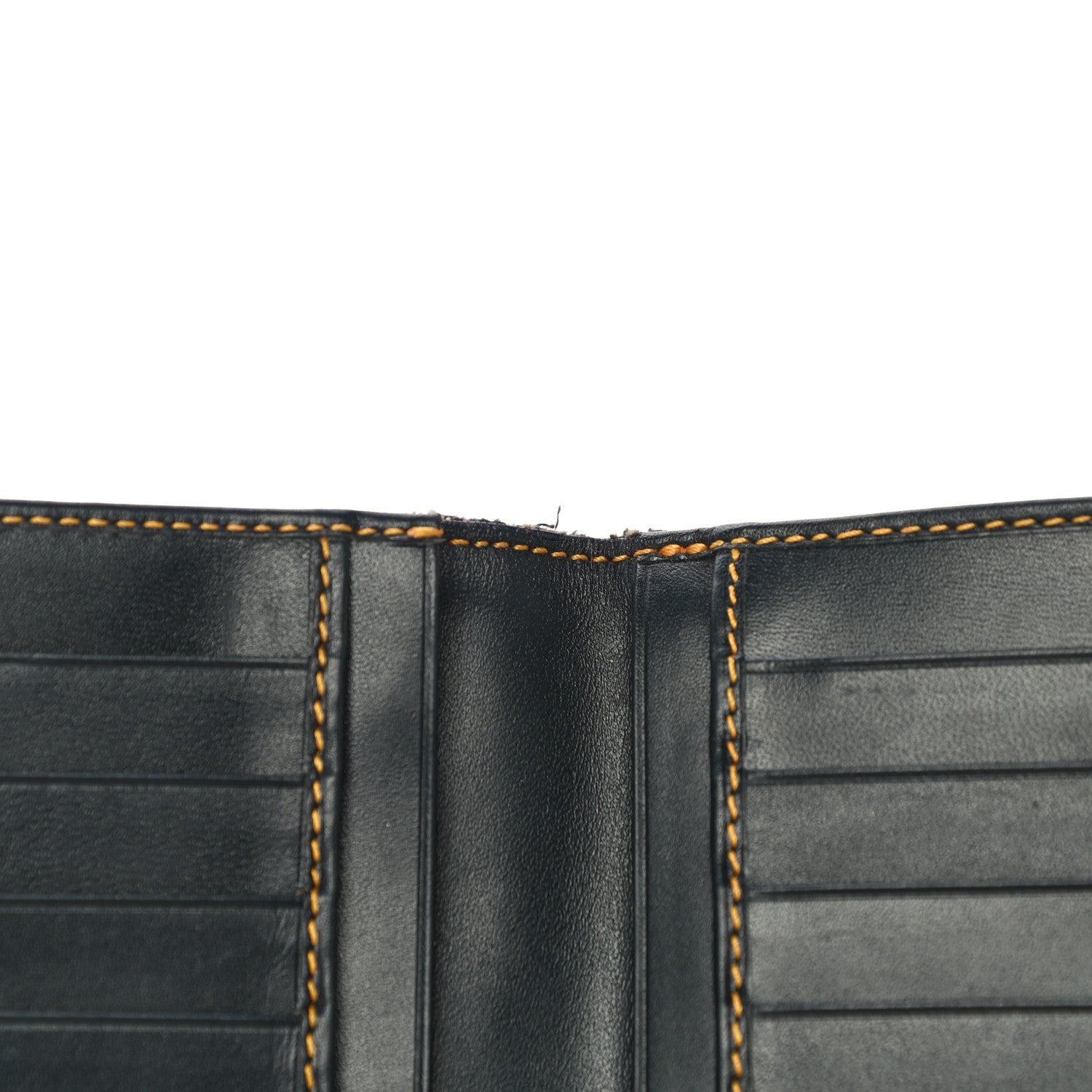 Christian Dior Monogram Saddle Wallet Navy 12 of 13