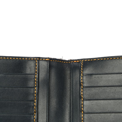 Christian Dior Monogram Saddle Wallet Navy 12 of 13