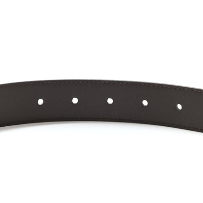 Gucci Calfskin Belt 85 34 Dark Brown 3 of 5
