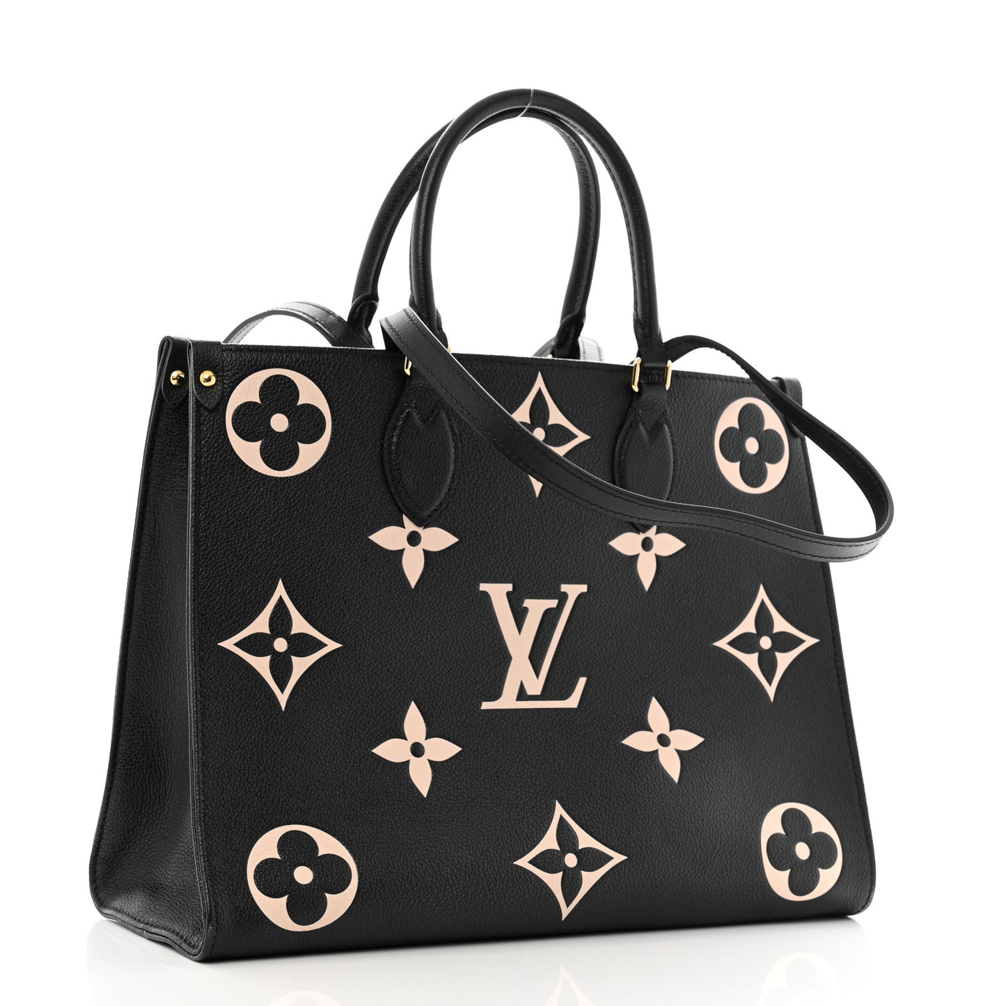 Empreinte Monogram Giant Onthego MM Black Beige