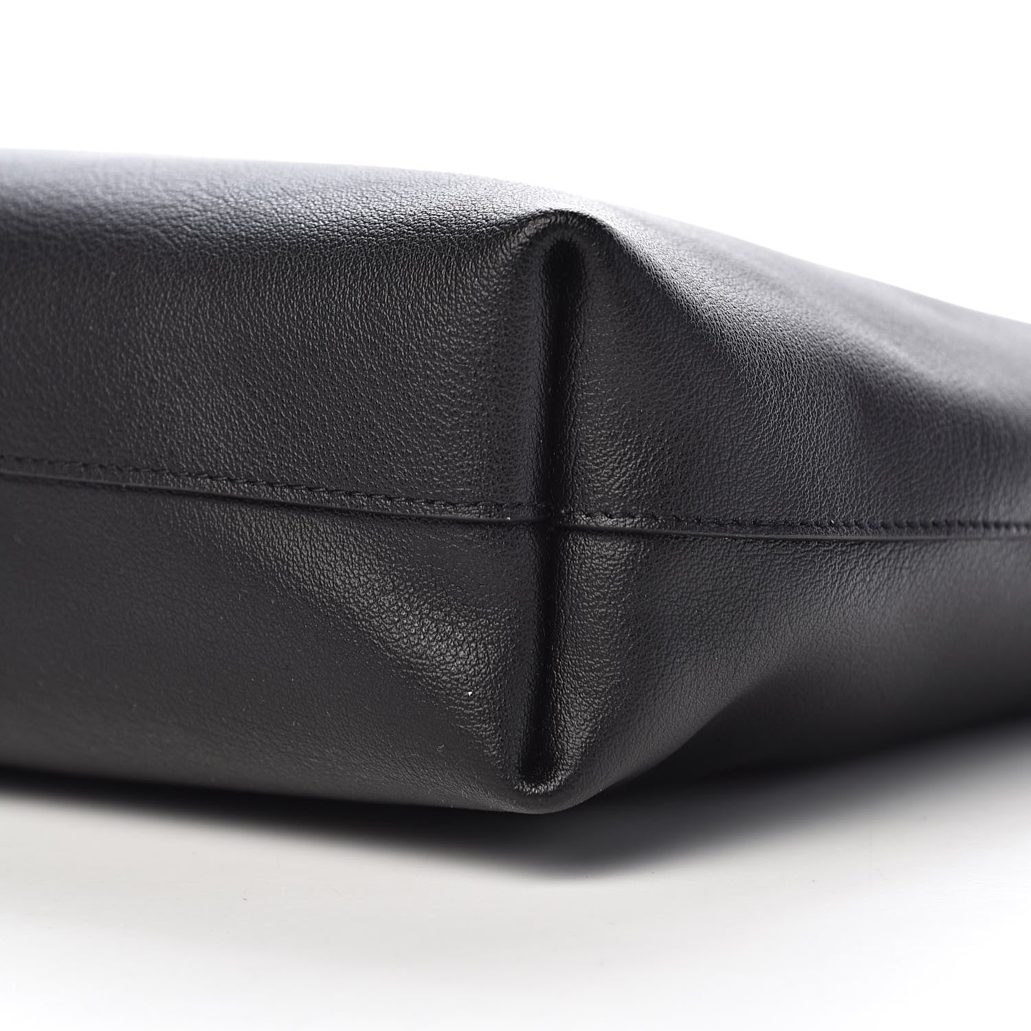 Saint Laurent Calfskin Toy Shopping Tote Black 9 of 10