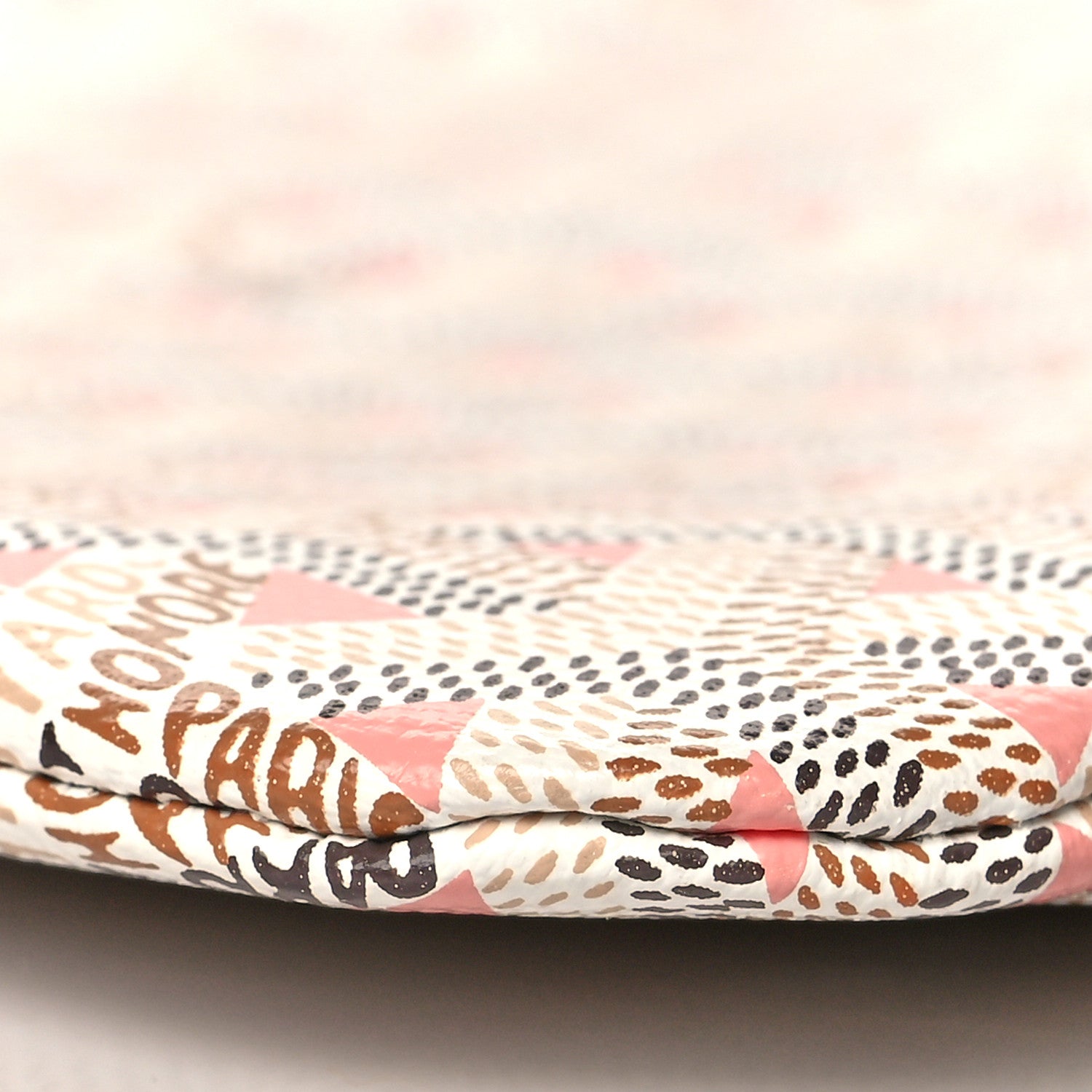 Goyard Goyardine Poitiers Claire Voie Tote White Pink 9 of 10