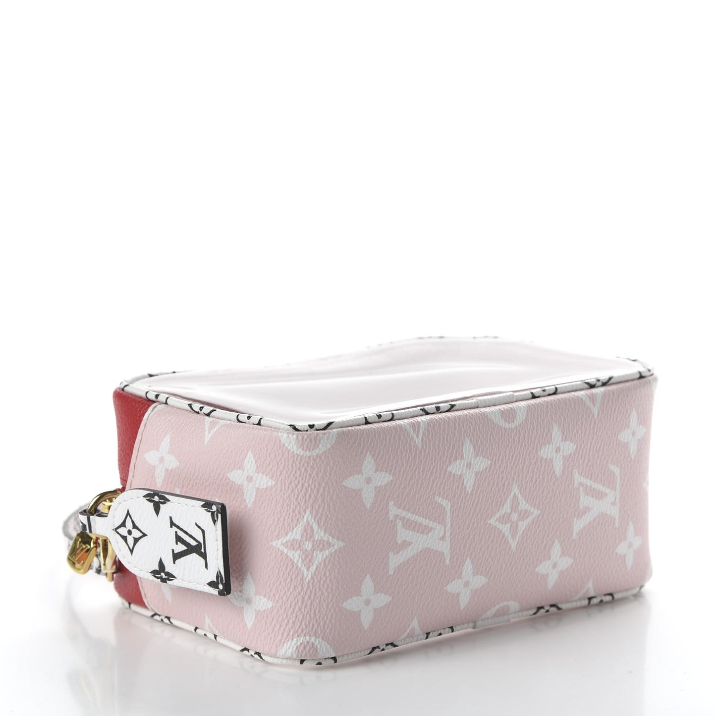 Monogram Giant Beach Pouch Rouge