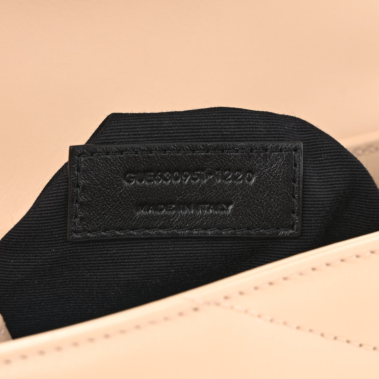 Saint Laurent Calfskin Y Quilted Monogram Toy Loulou Crossbody Bag Light Natural 7 of 10