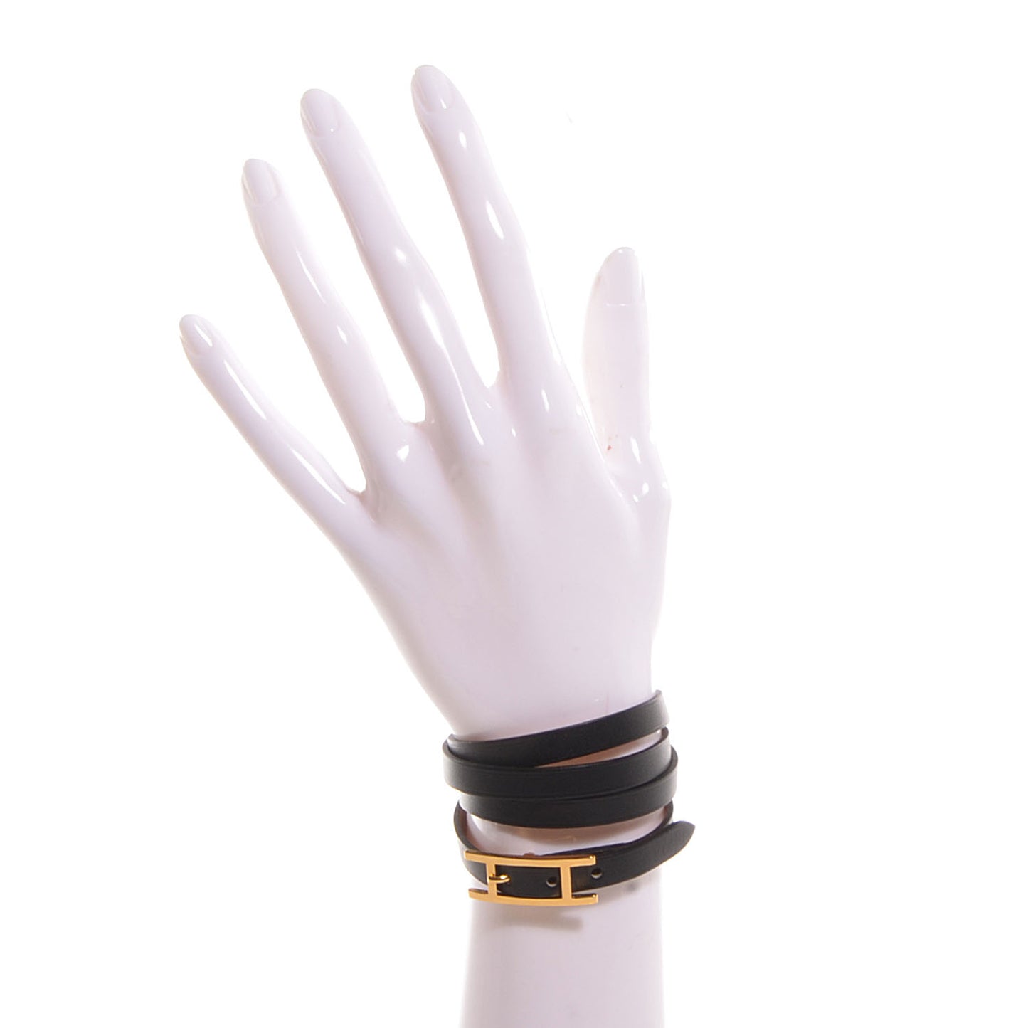 Chamonix Hapi 3 GM Triple Tour Wrap Bracelet Black