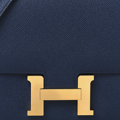 Hermes Epsom Constance 18 Bleu Saphir 10 of 13