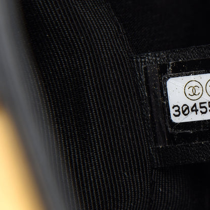 Chanel Calfskin Quilted Boy Bucket Bag Black 10 of 11