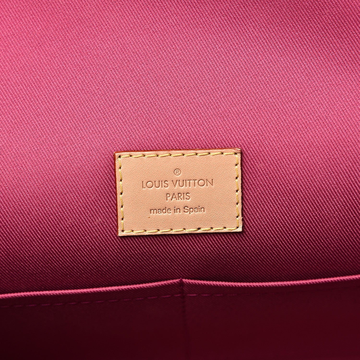 Louis Vuitton Monogram Cluny BB Bordeaux Fuchsia 5 of 13