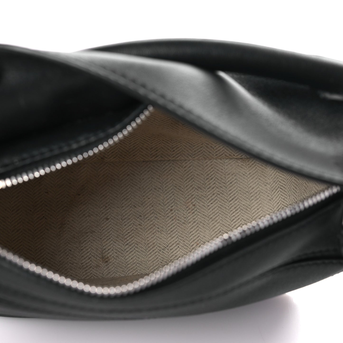 Calfskin Mini Puzzle Bag Black