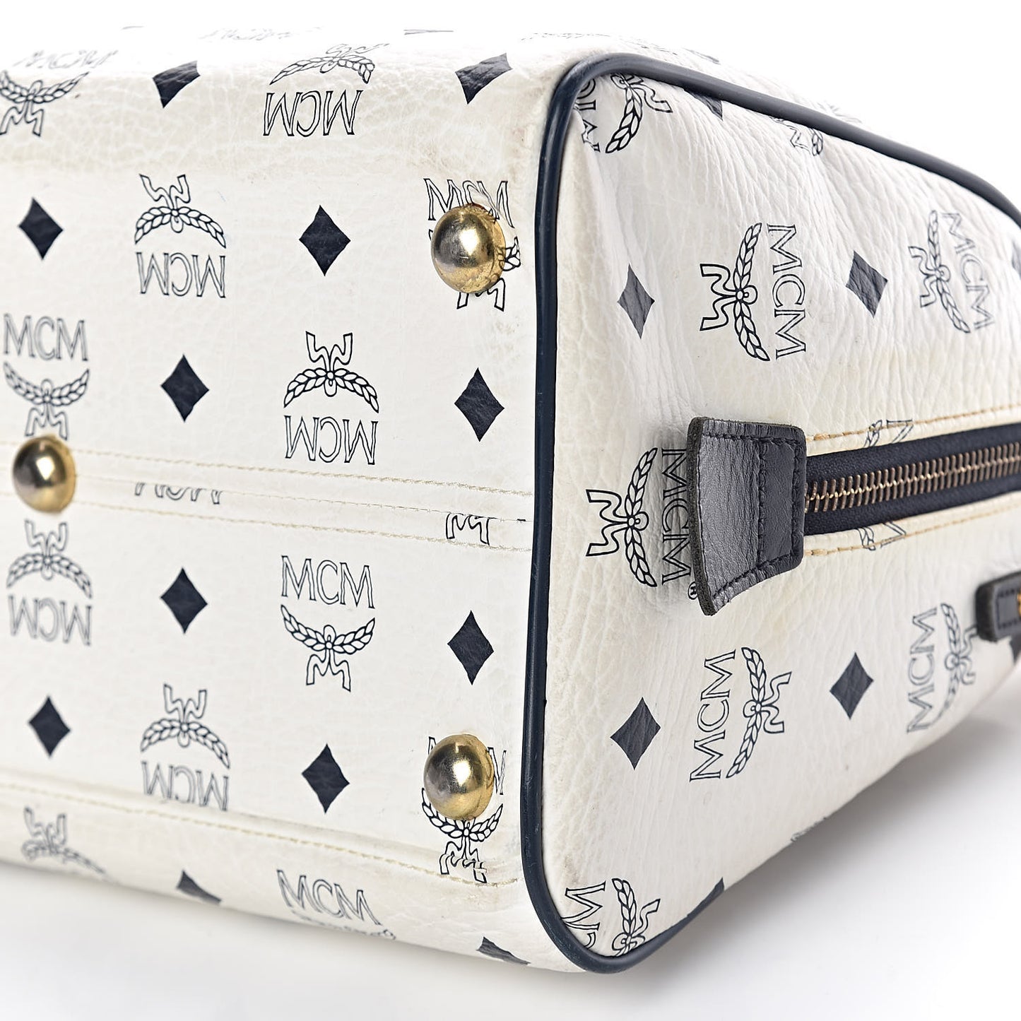 Visetos Boston Satchel White
