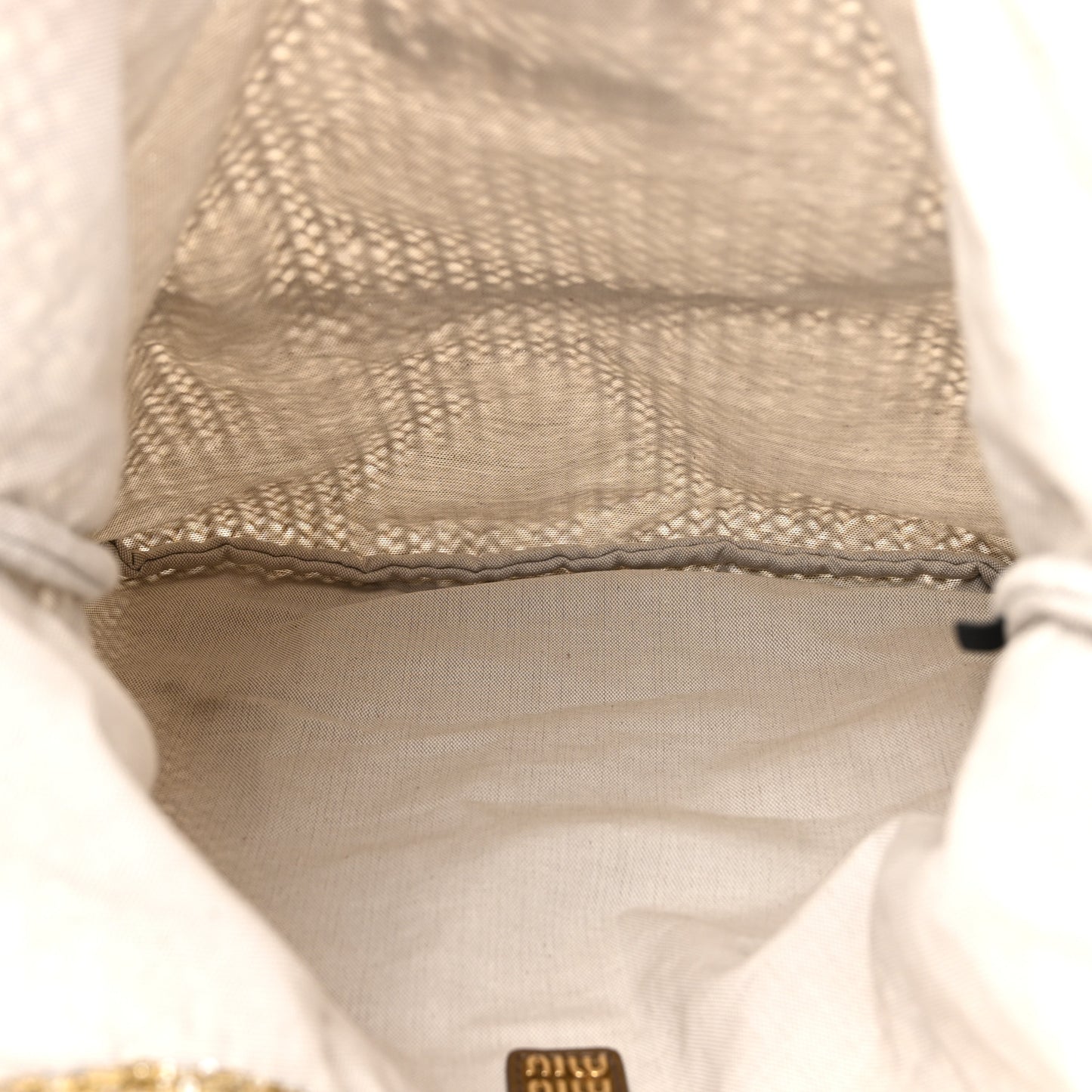 Sequin Mesh Ivy Bag Tundra