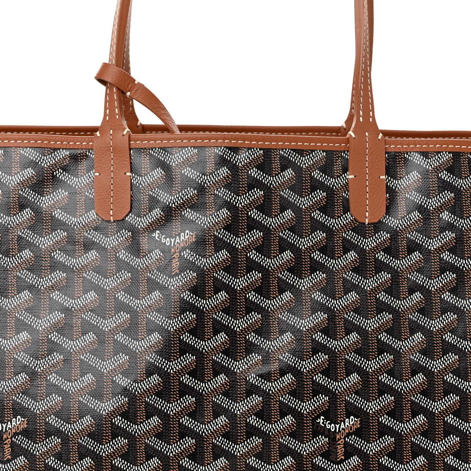 Goyard Goyardine Saint Louis PM Black Gold 9 of 11
