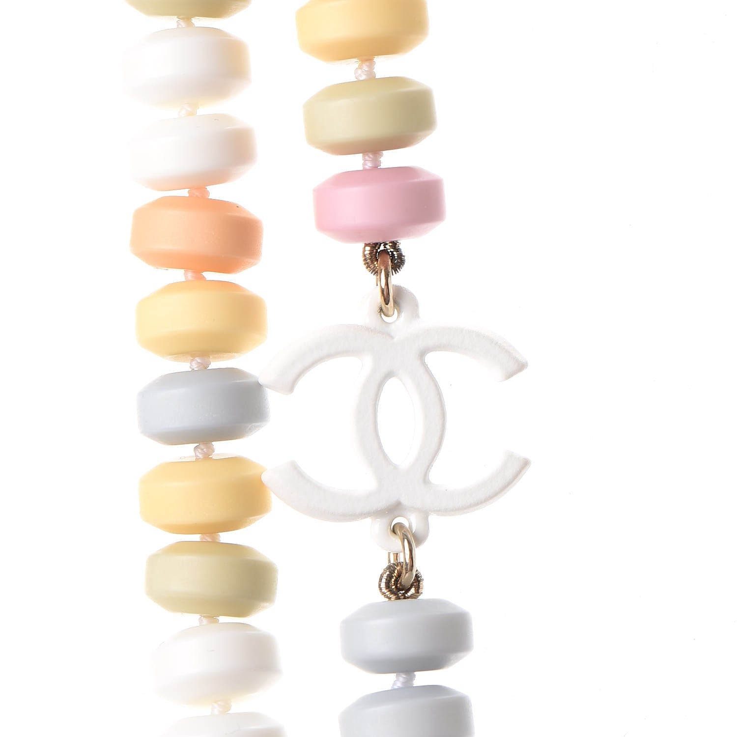 Chanel Candy CC Double Strand Necklace Multicolor 4 of 7