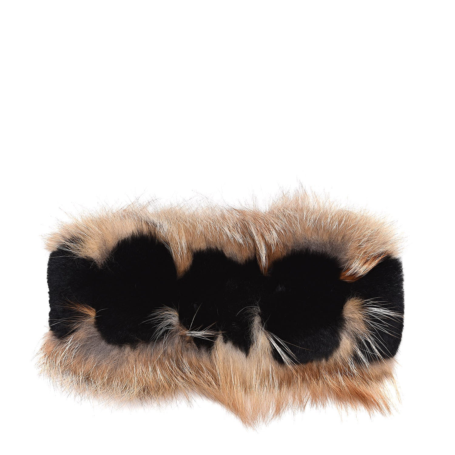 Louis Vuitton Fox Fur Foxy Collar Black 3 of 5