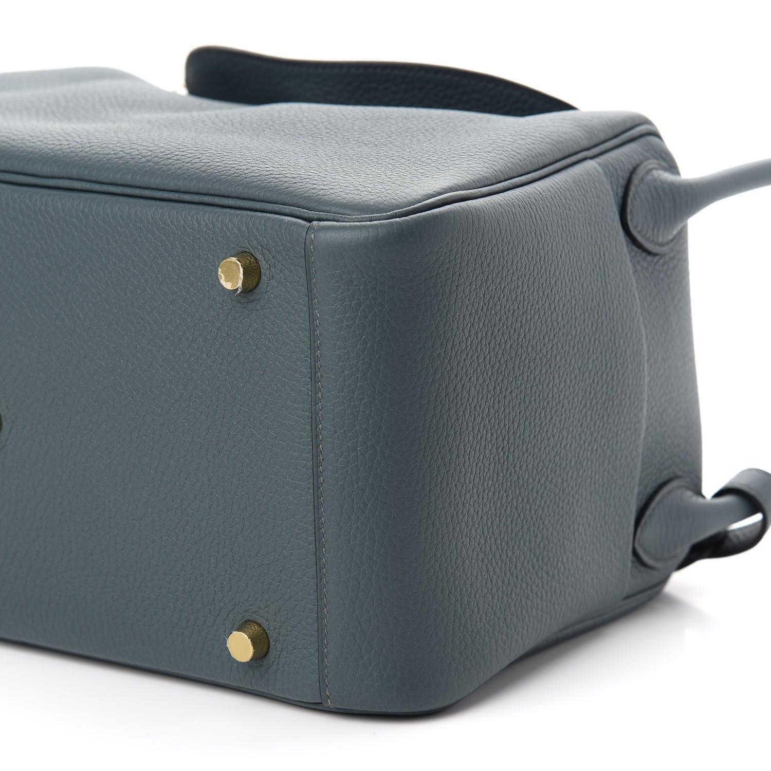 Hermes Taurillon Clemence Lindy 30 Bleu Orage 9 of 9