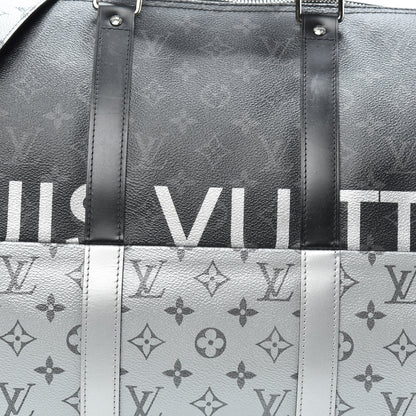 Louis Vuitton Monogram Split Keepall Bandouliere 50 6 of 8