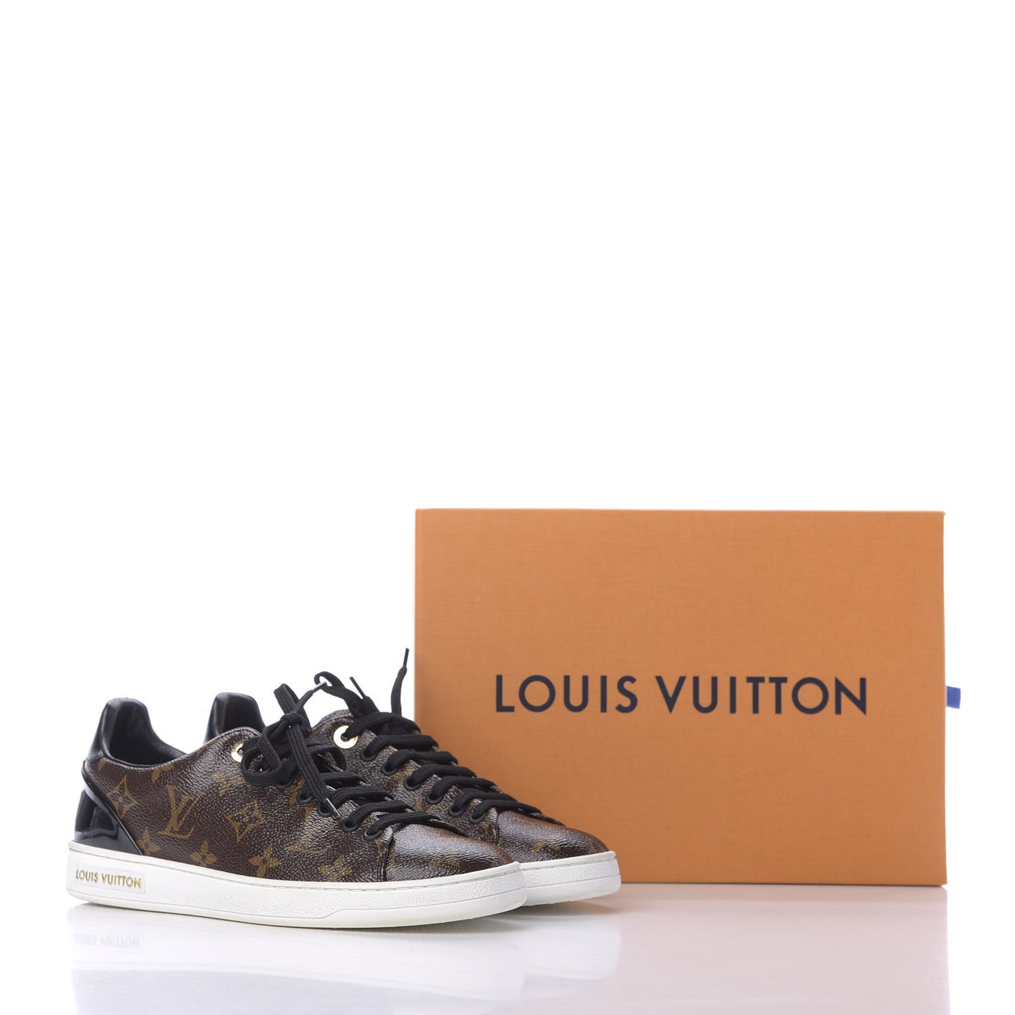 Patent Monogram Frontrow Sneakers 37.5