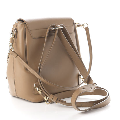 Chloe Calfskin Quilted Small Faye Backpack Nut 2 of 8
