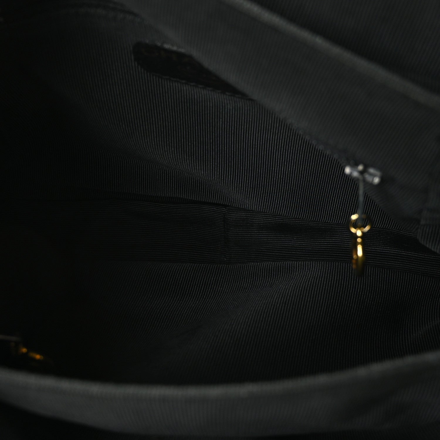 Chanel Lambskin Quilted Backpack Black 5 of 10