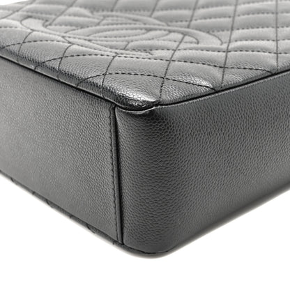 Chanel Caviar Quilted Petit Shopping Tote PST Black 10 of 10