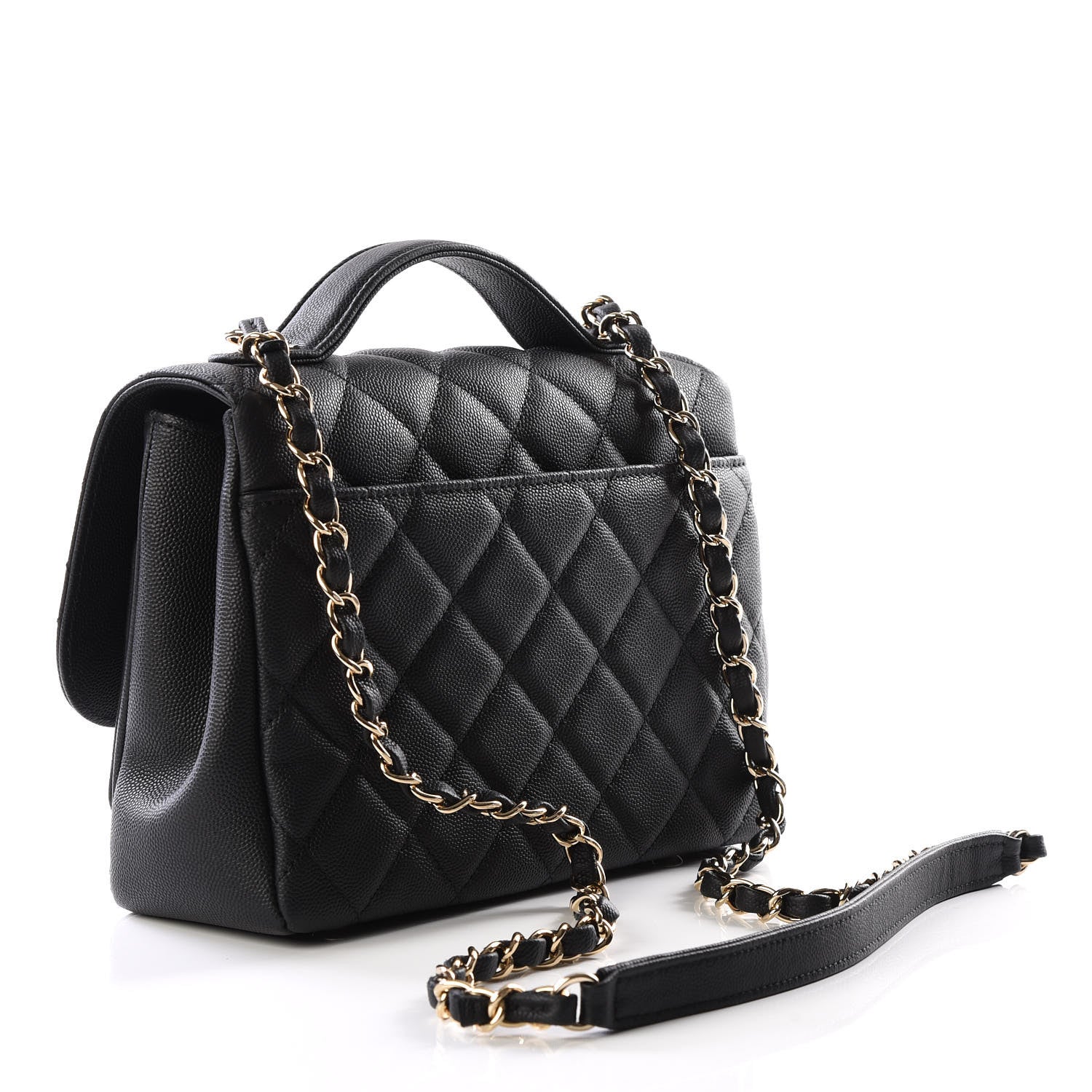 Chanel Caviar Quilted Medium Business Affinity Flap Black 2 of 12