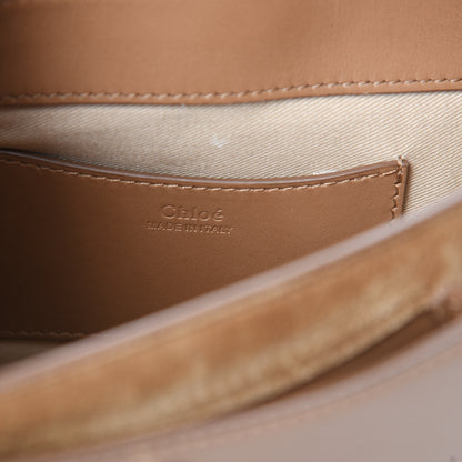 Chloe Calfskin Small Tess Bag Nut 6 of 9