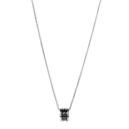 Bulgari Sterling Silver Ceramic Save The Children Pendant Necklace 1 of 6