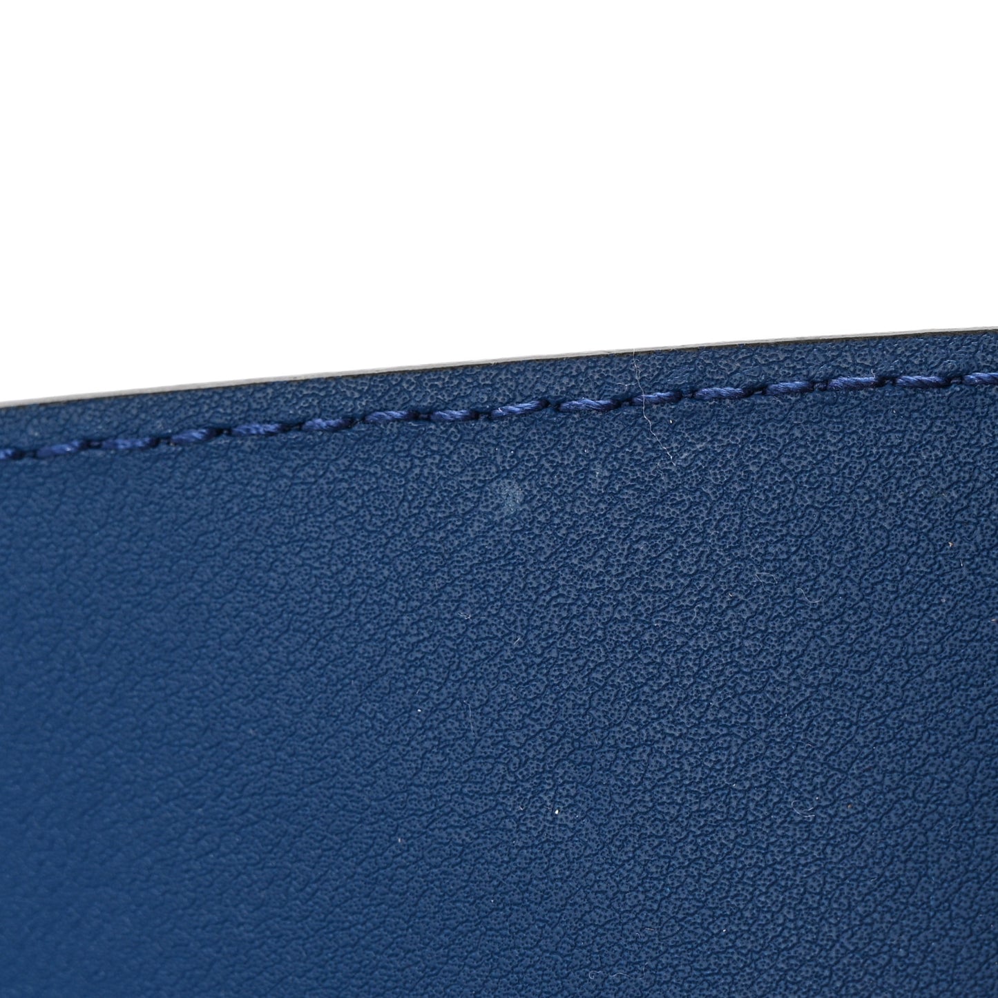 Calfskin GG Tennis Embossed Double G 40mm Belt 90 36 Intense Metal Blue