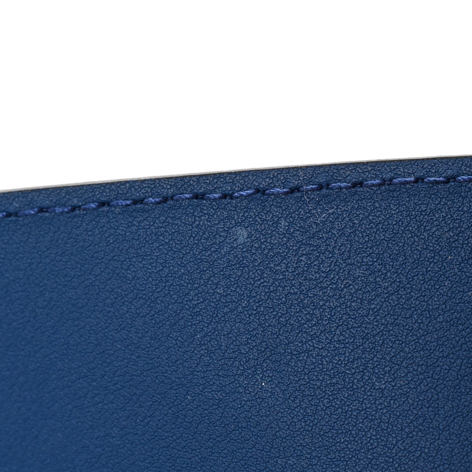 Gucci Calfskin GG Tennis Embossed Double G 40mm Belt 90 36 Intense Metal Blue 6 of 8