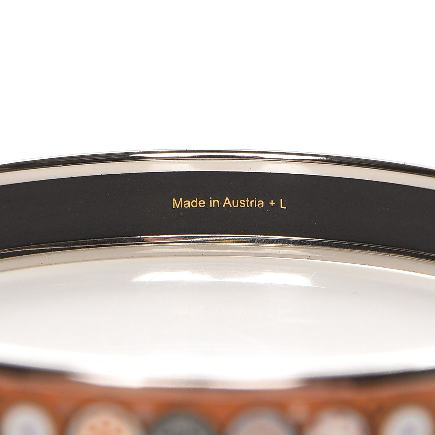 Enamel Narrow Printed Bracelet 70