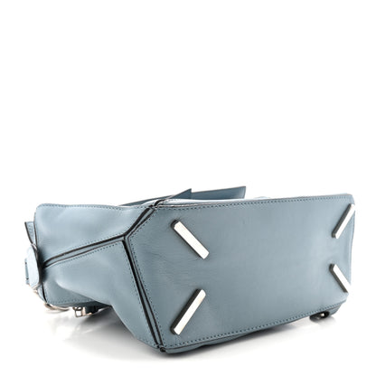 Loewe Calfskin Small Puzzle Bag Stone Blue 4 of 10