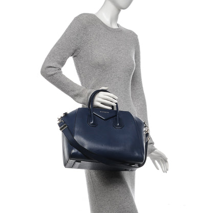 Givenchy Sugar Goatskin Medium Antigona Night Blue 2 of 11