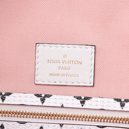 Louis Vuitton Monogram Giant Neverfull MM Rouge 7 of 10