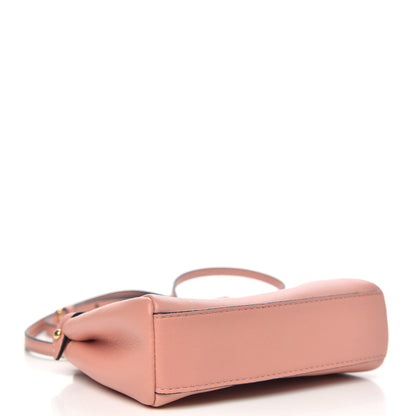 Fendi Shiny Nappa Micro Peekaboo Iconic Satchel Pink 4 of 8
