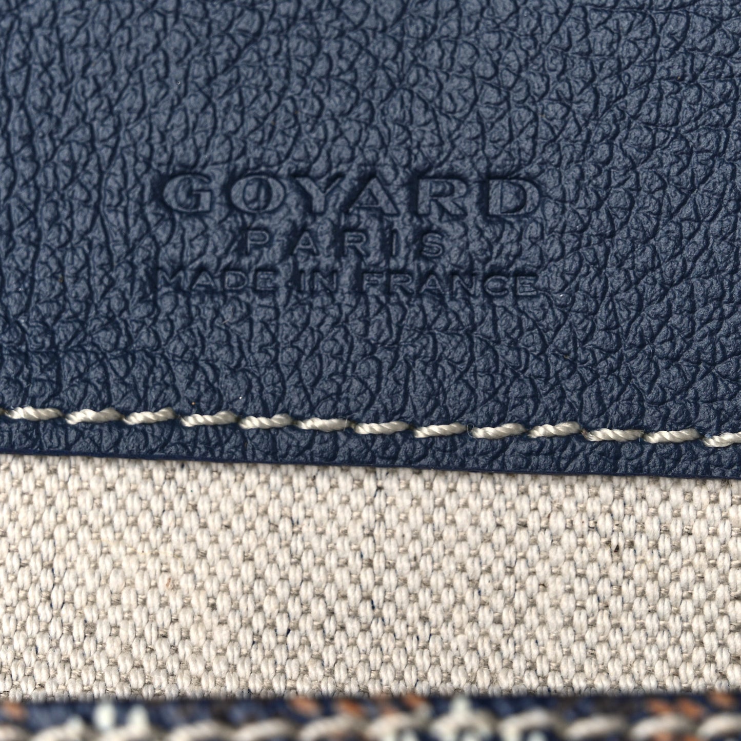 Goyardine Saint Louis PM Navy