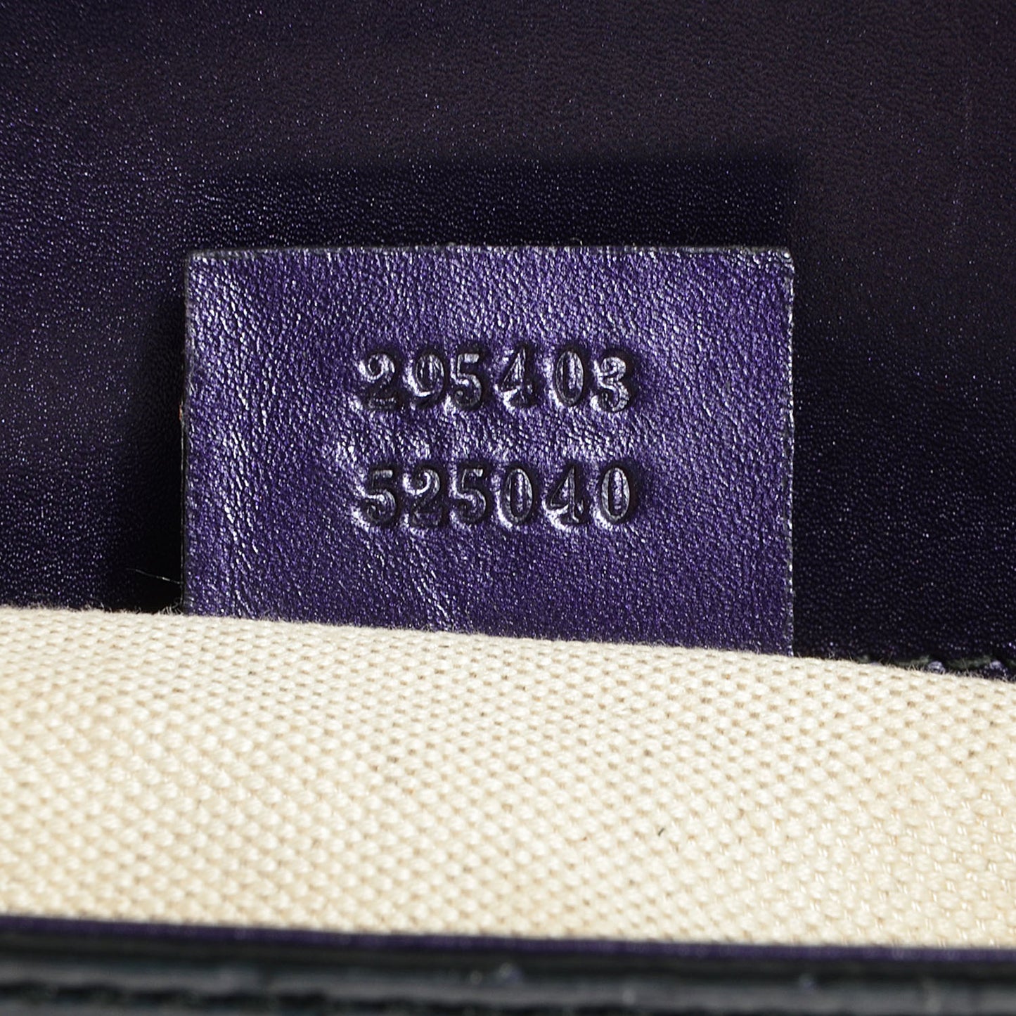 Shine Guccissima Large Emily Chain Shoulder Bag Melanzana