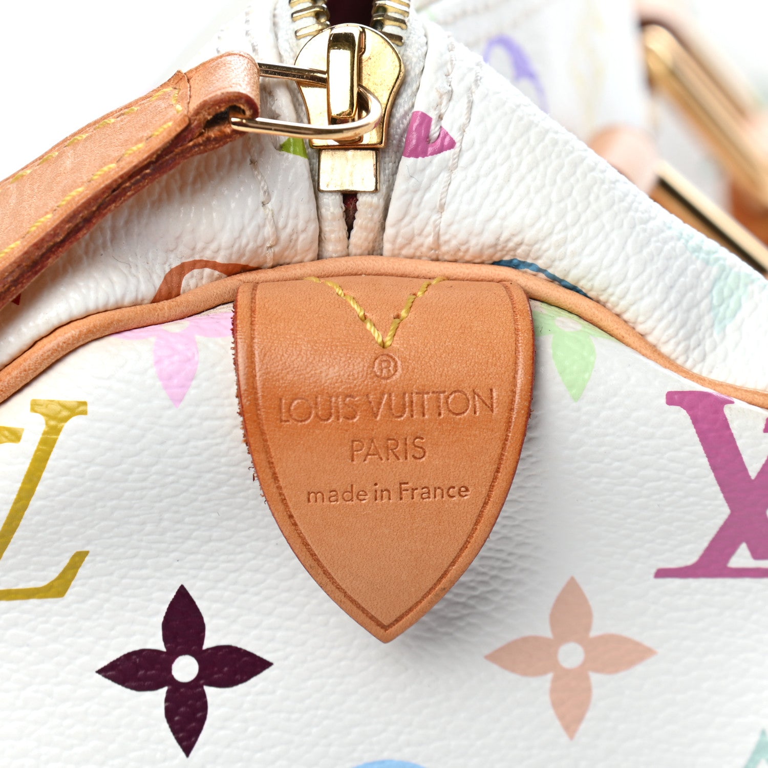 Louis Vuitton Monogram Multicolor Speedy 30 White 8 of 8