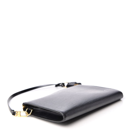 Louis Vuitton Epi Pochette Accessories 24 Black 3 of 8