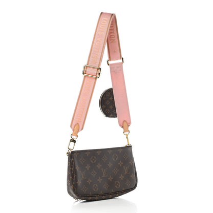 Louis Vuitton Monogram Multi Pochette Accessories Rose Clair 3 of 9