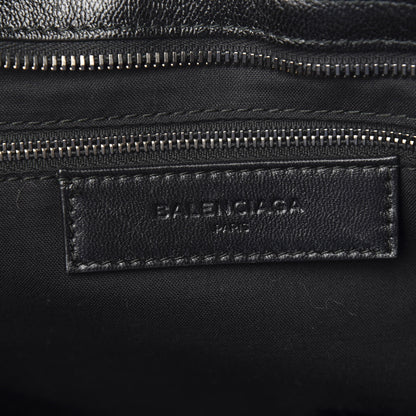 Balenciaga Chevre Iridescent Metallic Edge Hardware City Black 5 of 9