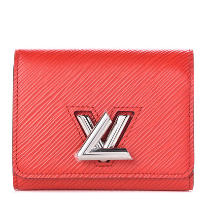 Louis Vuitton Epi Twist Compact Wallet Coquelicot 1 of 7