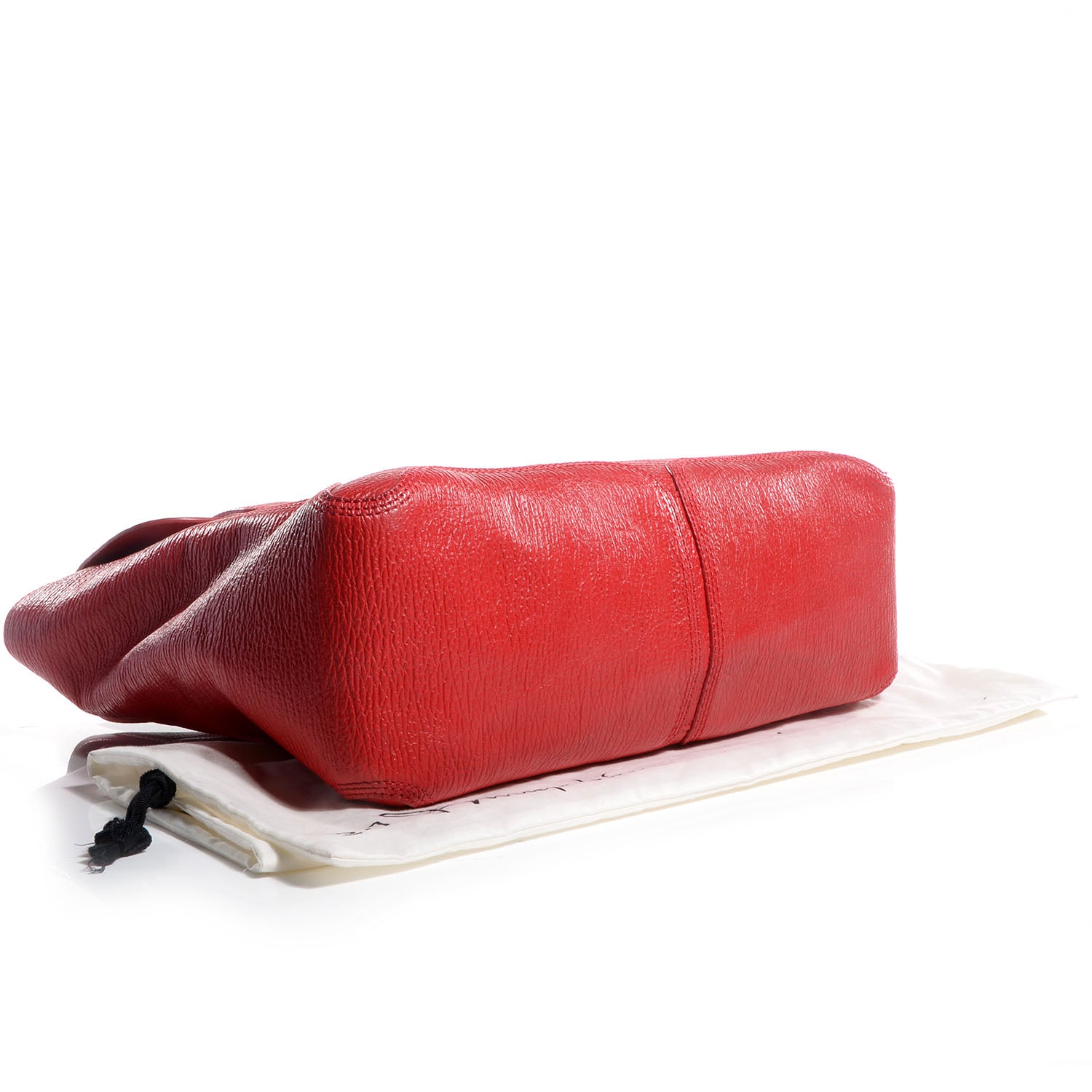 3.1 Phillip Lim 3.1 Embossed Leather Large Pashli Satchel Red 4 of 10