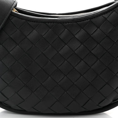 Bottega Veneta Nappa Intrecciato Small Gemelli Multipocket Bag Black 9 of 11