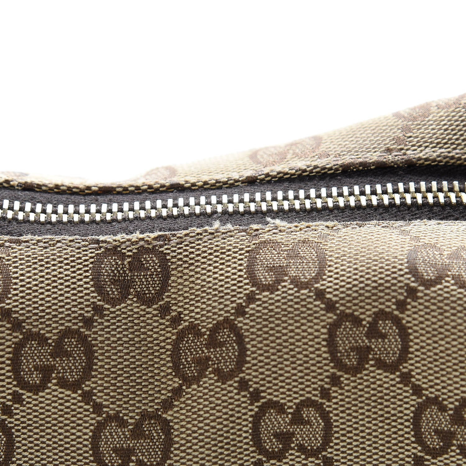 Gucci Monogram Medium Horsebit Chain Hobo Dark Brown 13 of 14