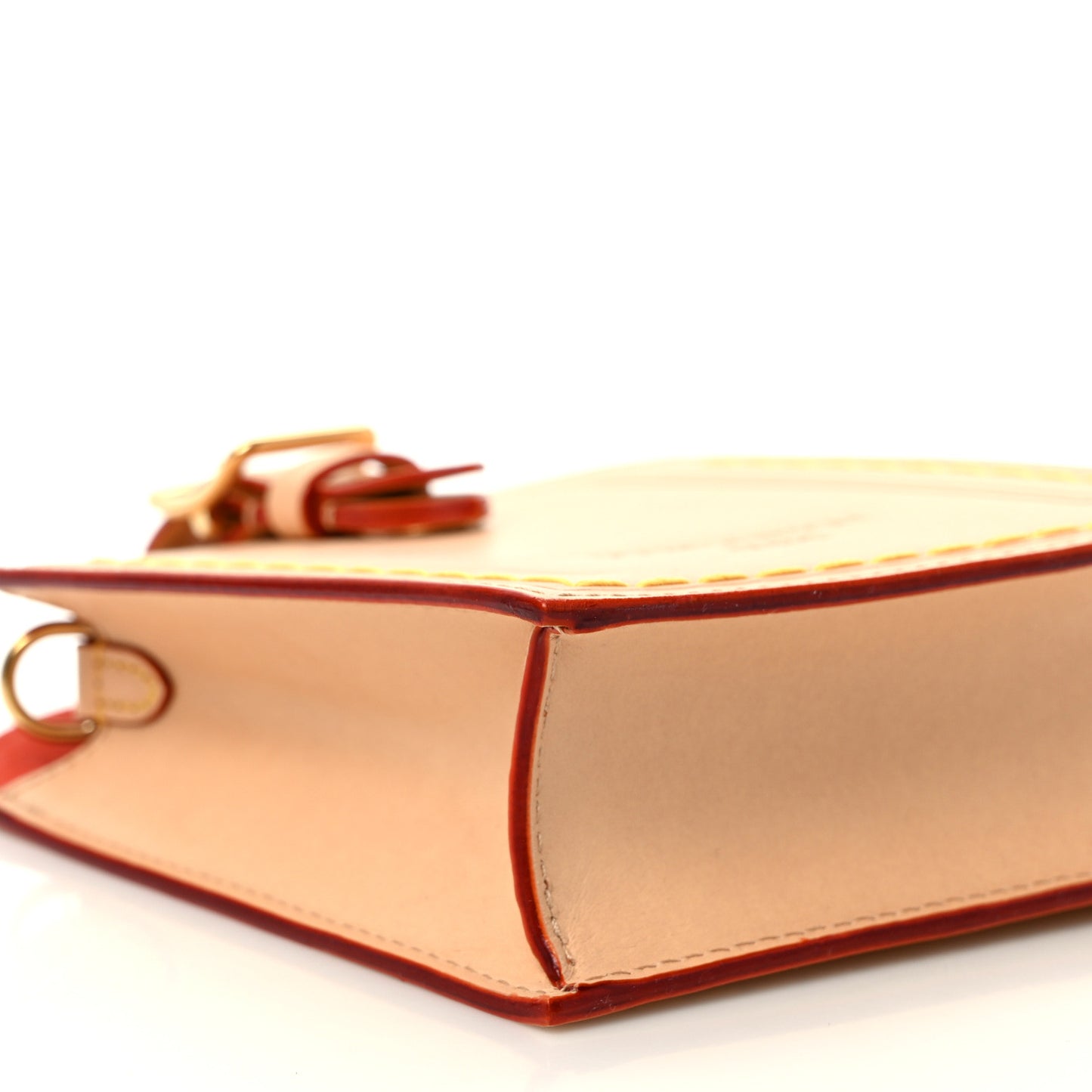 Name Tag XL Clutch Beige