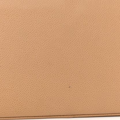 Chanel Caviar Quilted Medallion Tote Beige 9 of 18